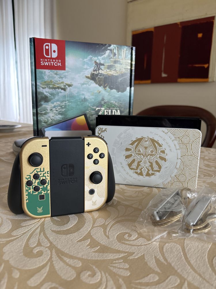 Nintendo Switch OLED Edição Tears of the Kingdom