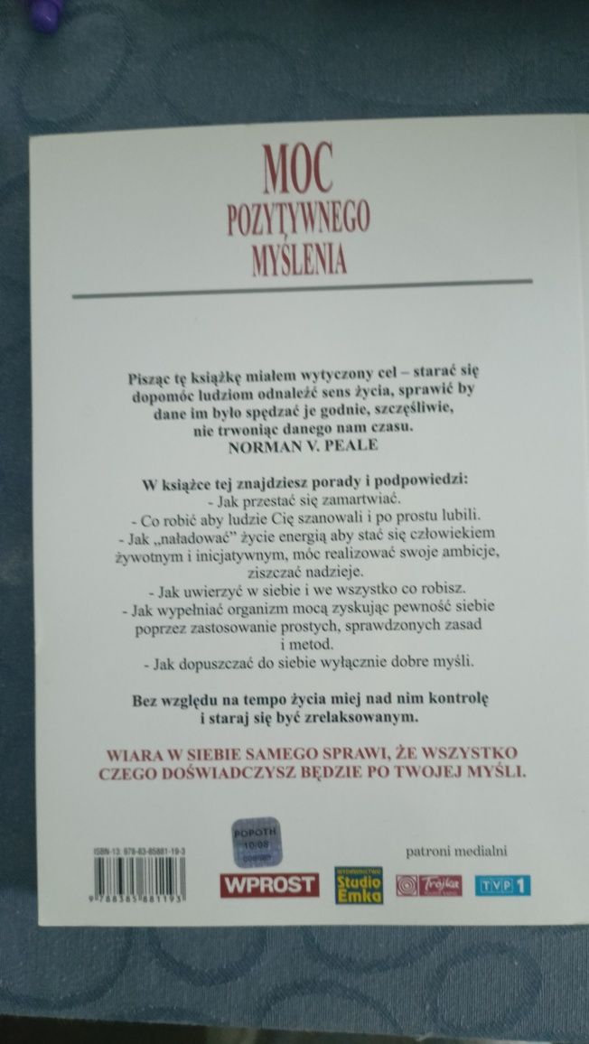 Moc pozytywnego myślenia Norman peale