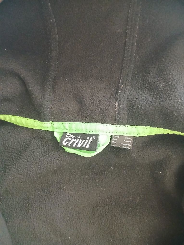 Kurtka bluza polar Softshell CRIVIT LIDL rozmiar 110/116