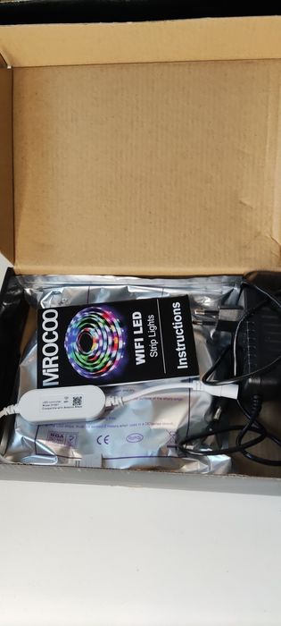 Taśma LED 6M RGB Mirocoo Bluetooth Aplikacka Mobilna pilort