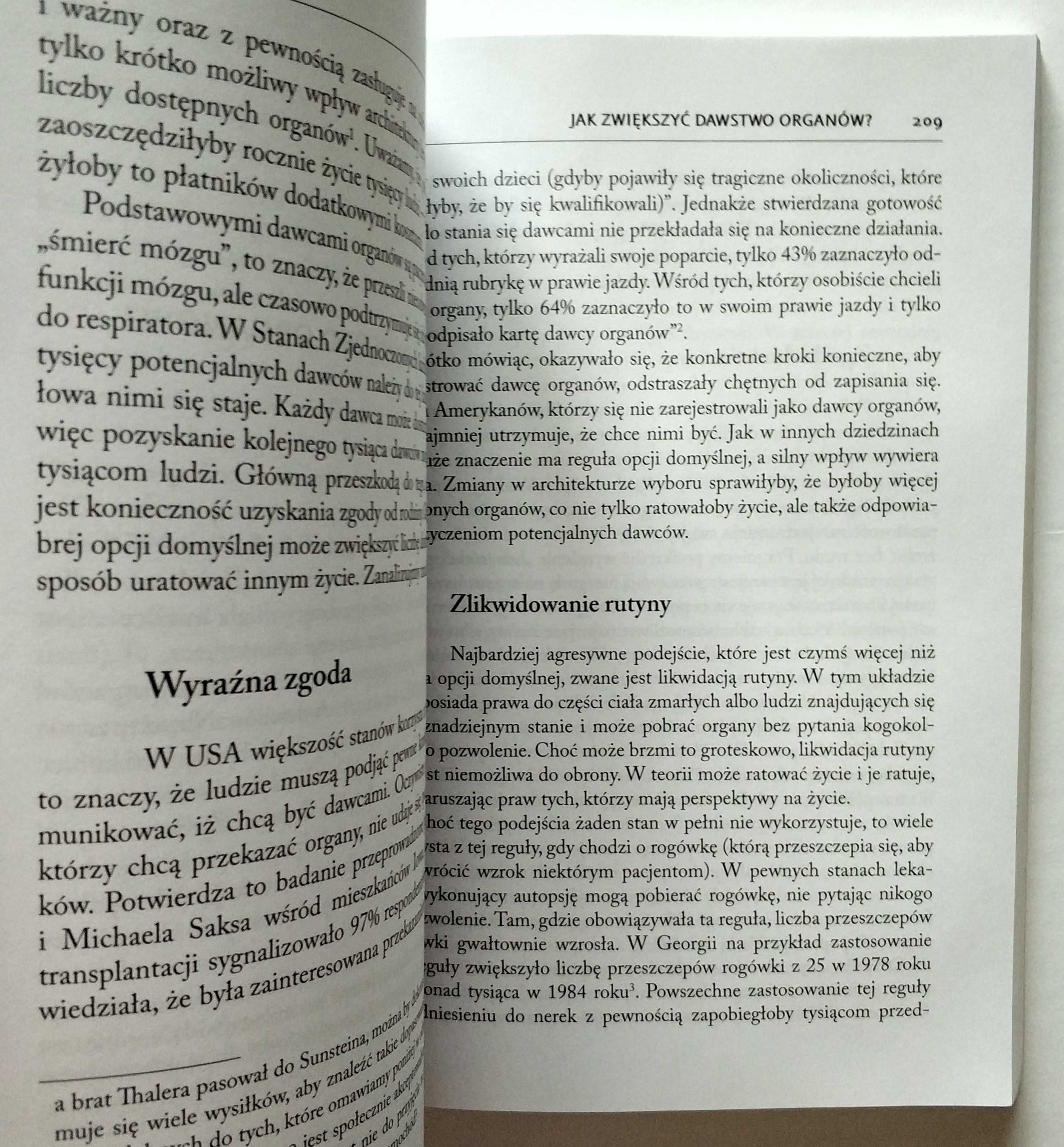 IMPULS jak podejmować właściwe decyzje, Thaler, Sunstein, UNIKAT!