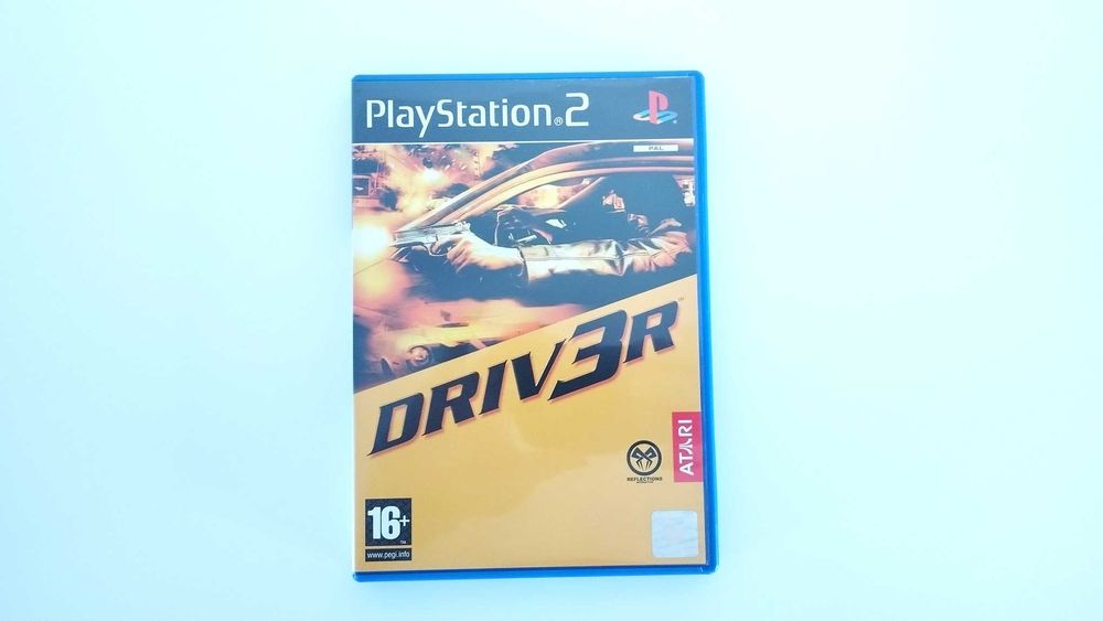 PS2 - Driv3r - Completo com Manuais