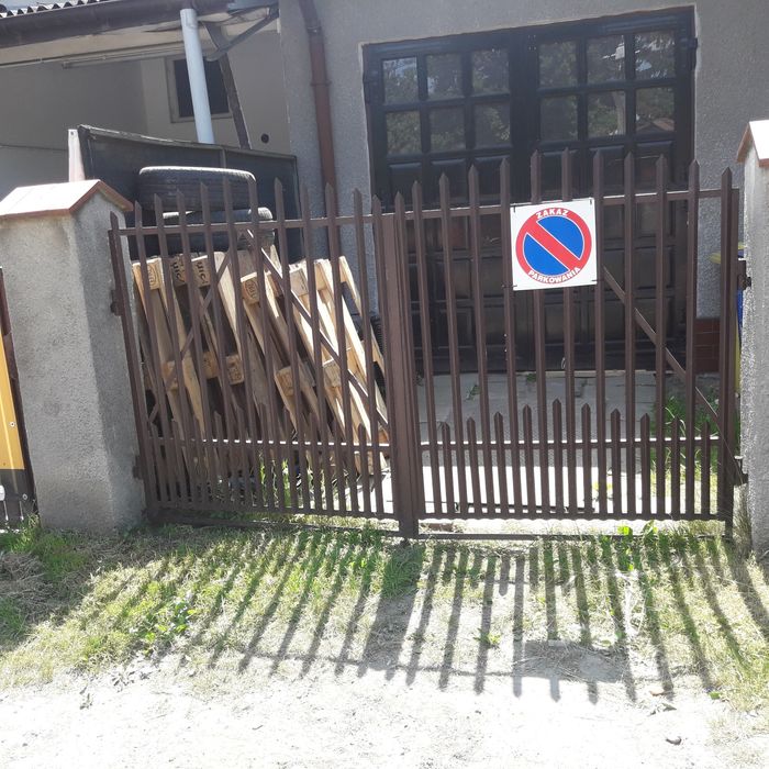 Brama wjazdowa dwuskrzydłowa AKTUALNE