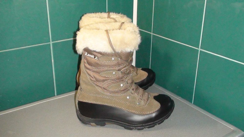 Kamik - зимние водостойкие ботинки сапоги