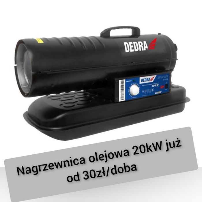 Nagrzewnica olejowa na wynajem 30zl/doba