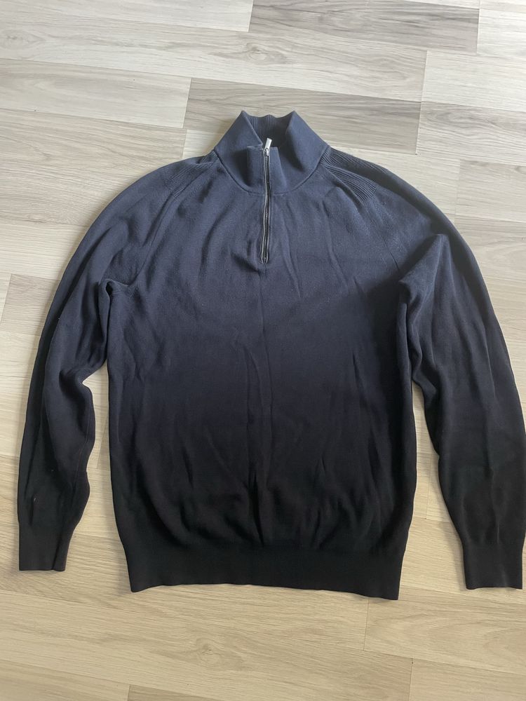 Sweter z dzianiny z pół golfem | Massimo Dutti