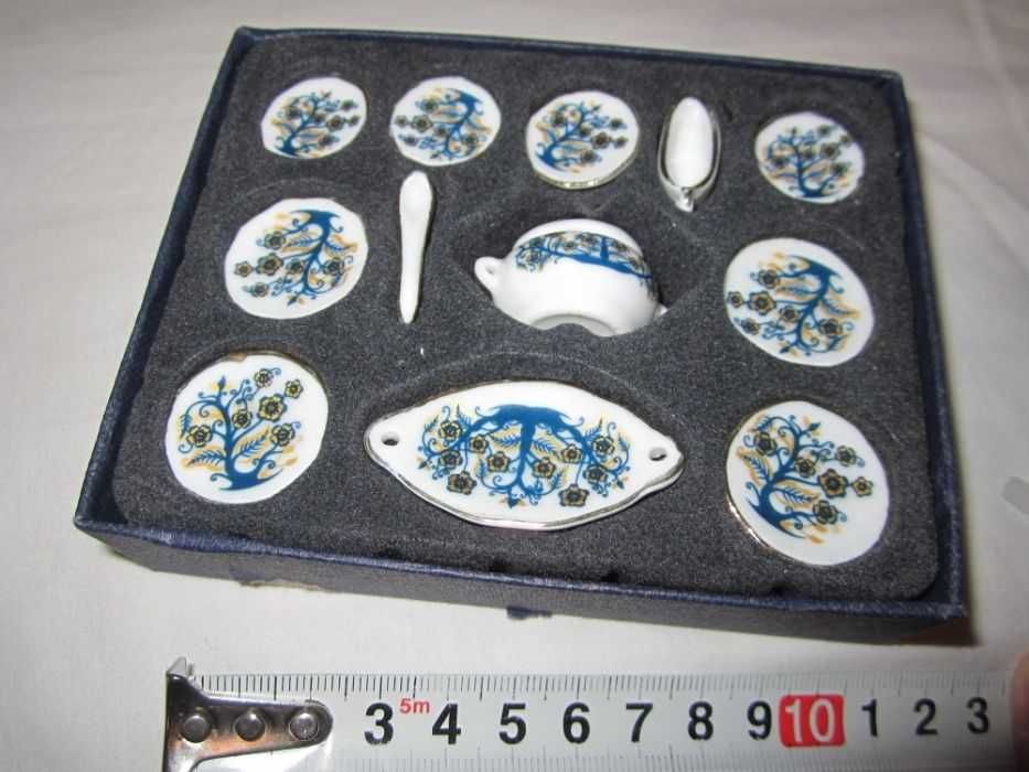 Мініатюрний посуд Декор Колекція Новий Фарфор 12 предметів