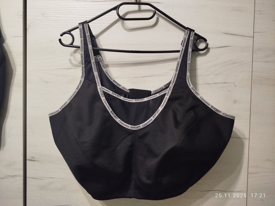 Duży stanik biustonosz sportowy 110F