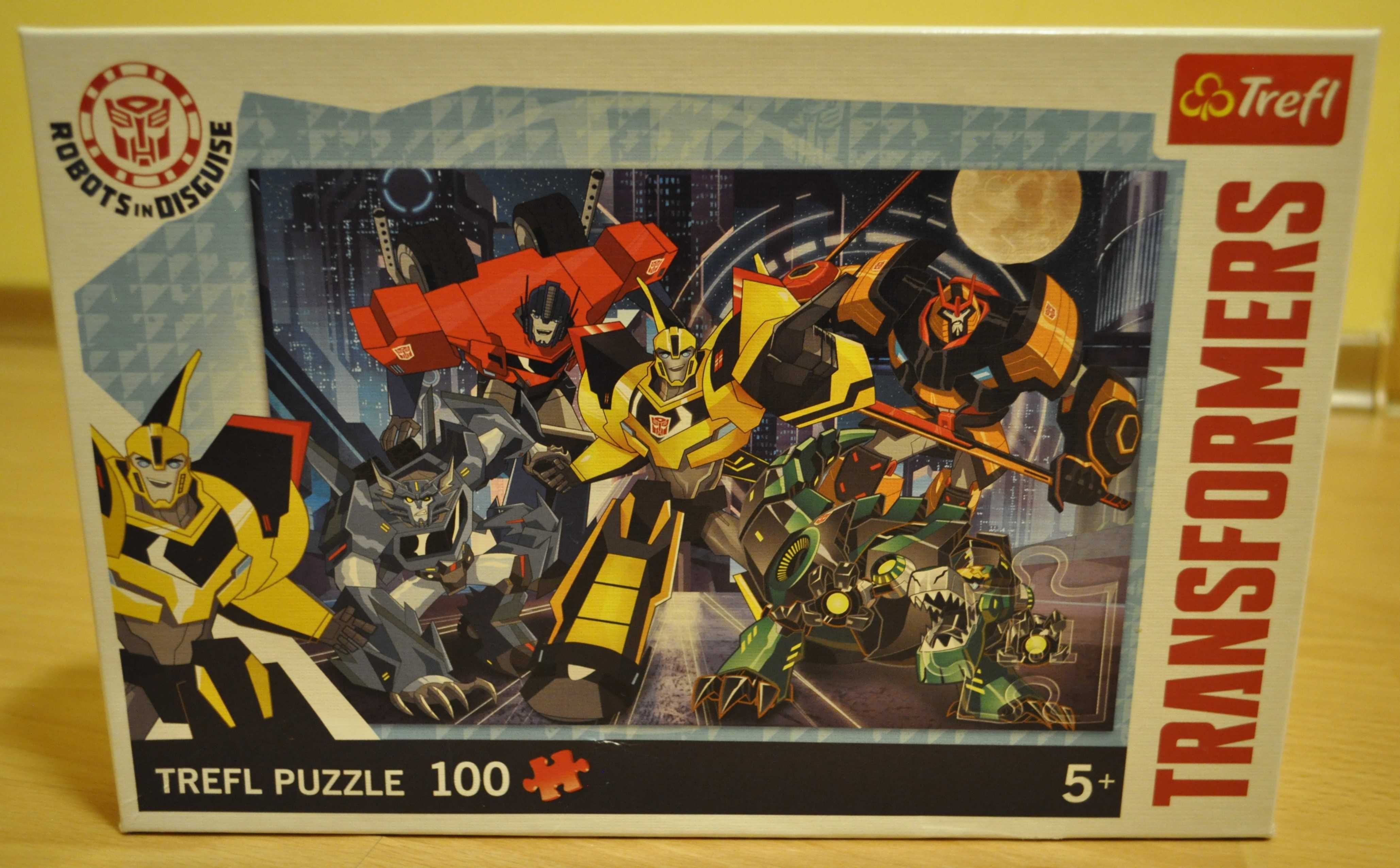 Puzzle TRANSFORMERS Trefl 5+ 100 elementów