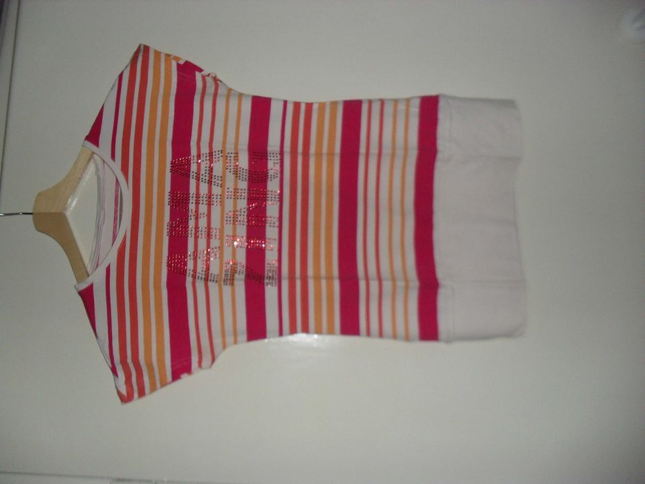 T-shirt damski w paski