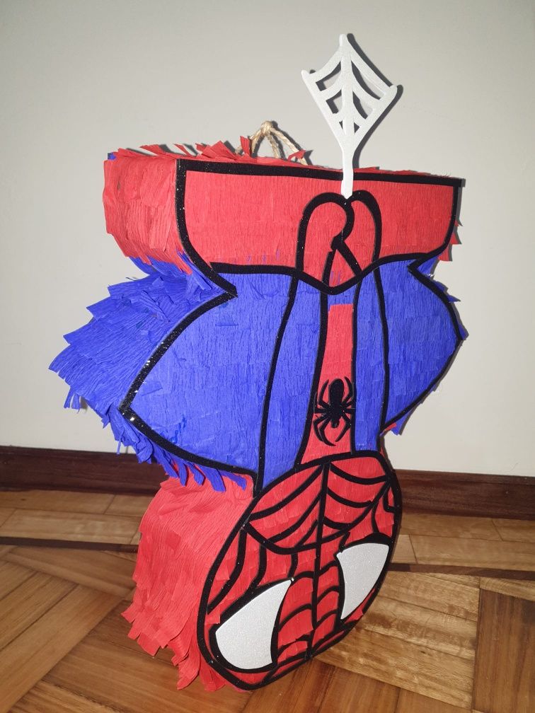 Pinhata/Piñata Homem-Aranha / Spiderman e Mulher  Maravilha