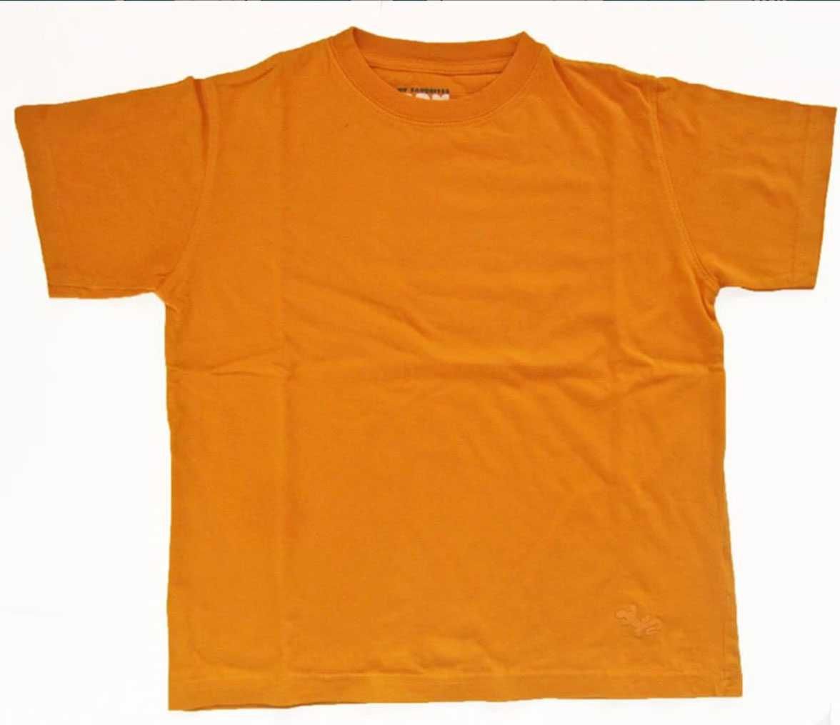 T-shirt de Criança Unissexo Laranja, Como Nova