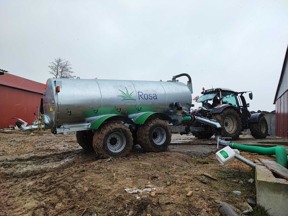Wóz asenizacyjny ROSA 16/R2S 16000 litrów tandem - beczkowóz, beczka