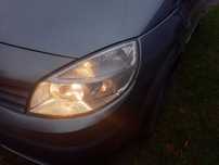 renault scenic 2 lampa lewa przód