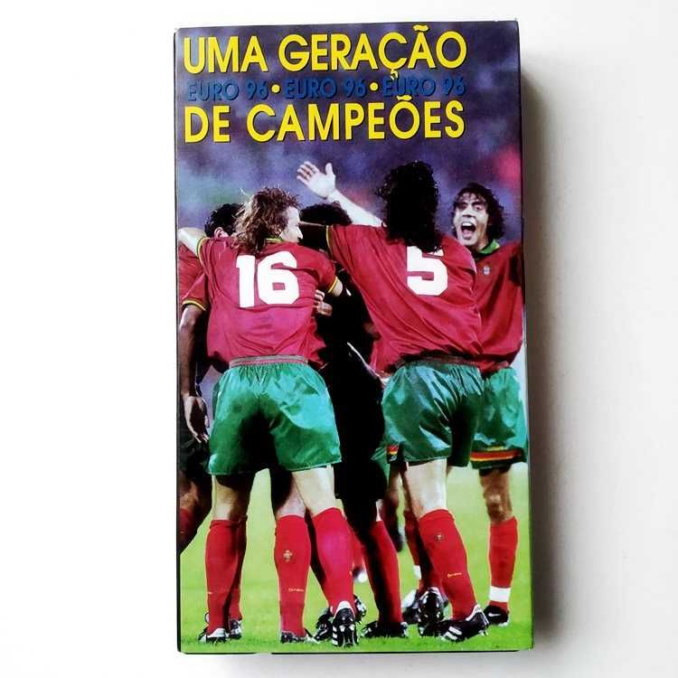 Cassetes VHS do Campeonato Nacional de Futebol 92 a 98