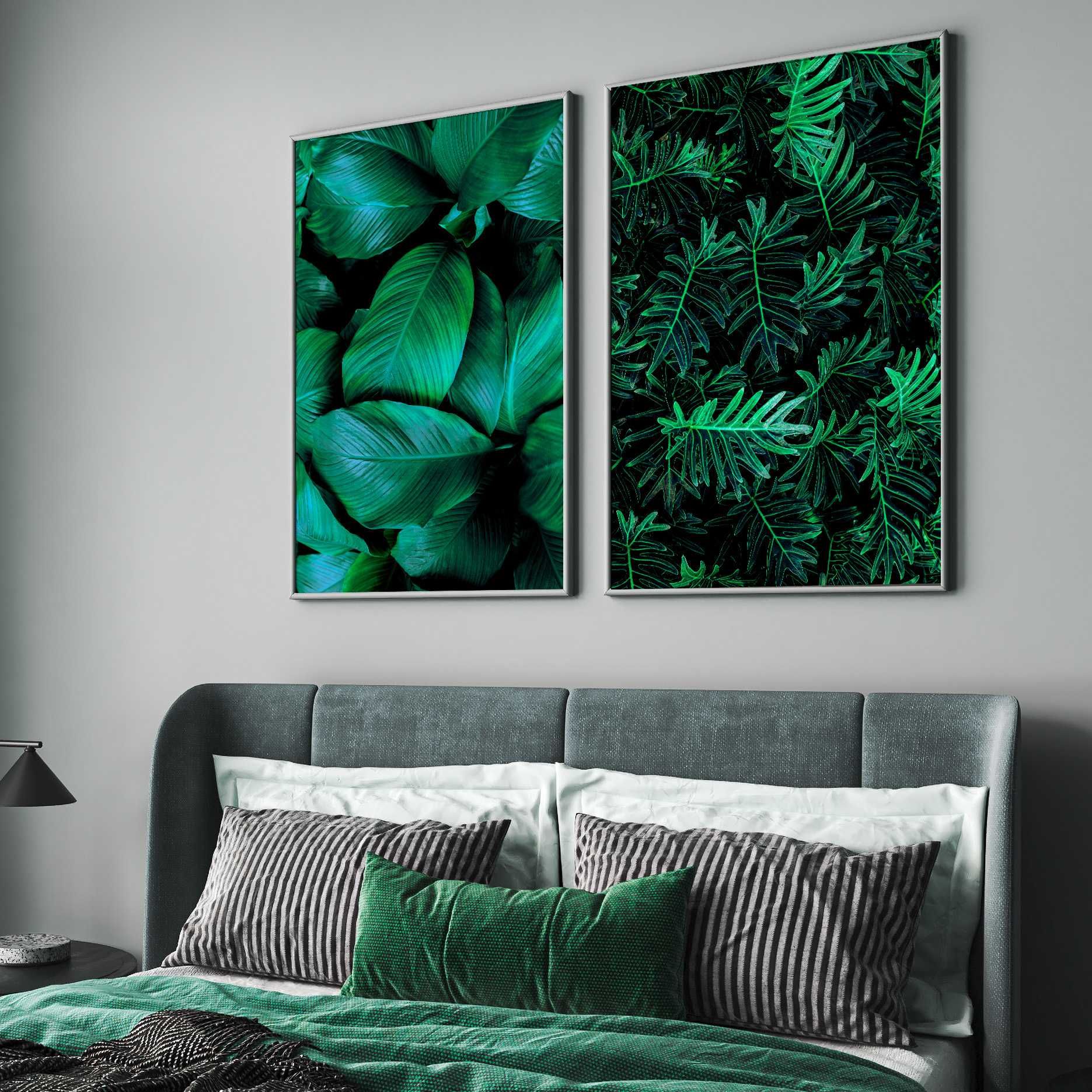 Zestaw plakatów 2x 50x70 cm Zielona natura (set89)