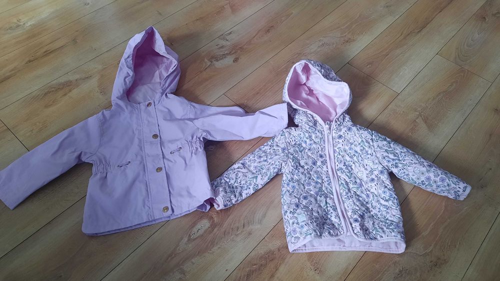 Cool Club, Kurtka dziewczęca z kapturem, 3w1, fioletowo-różowa r.80