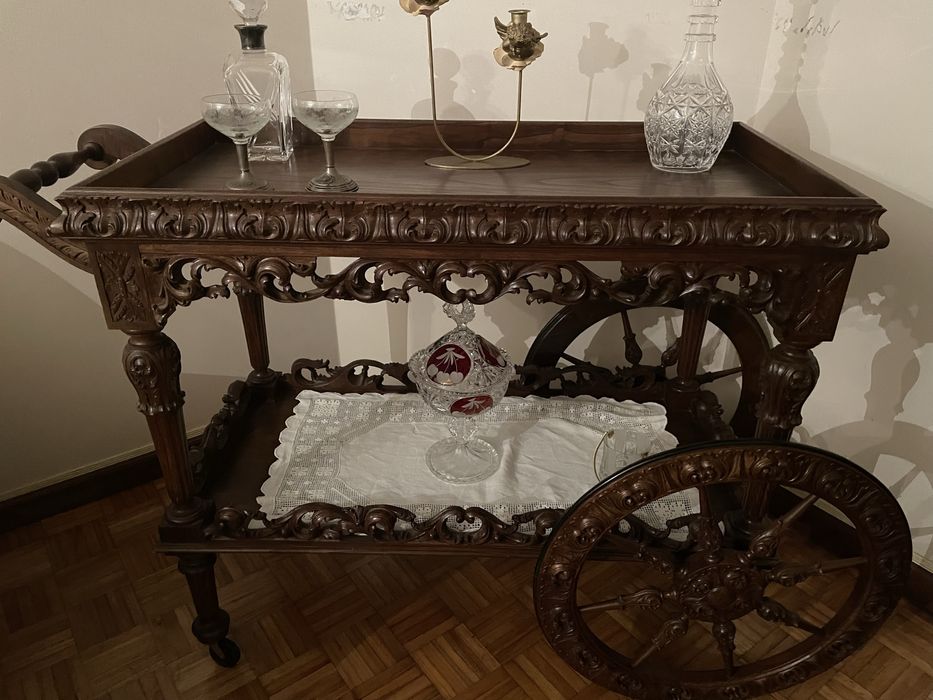 Carrinho multiusos em talha manual