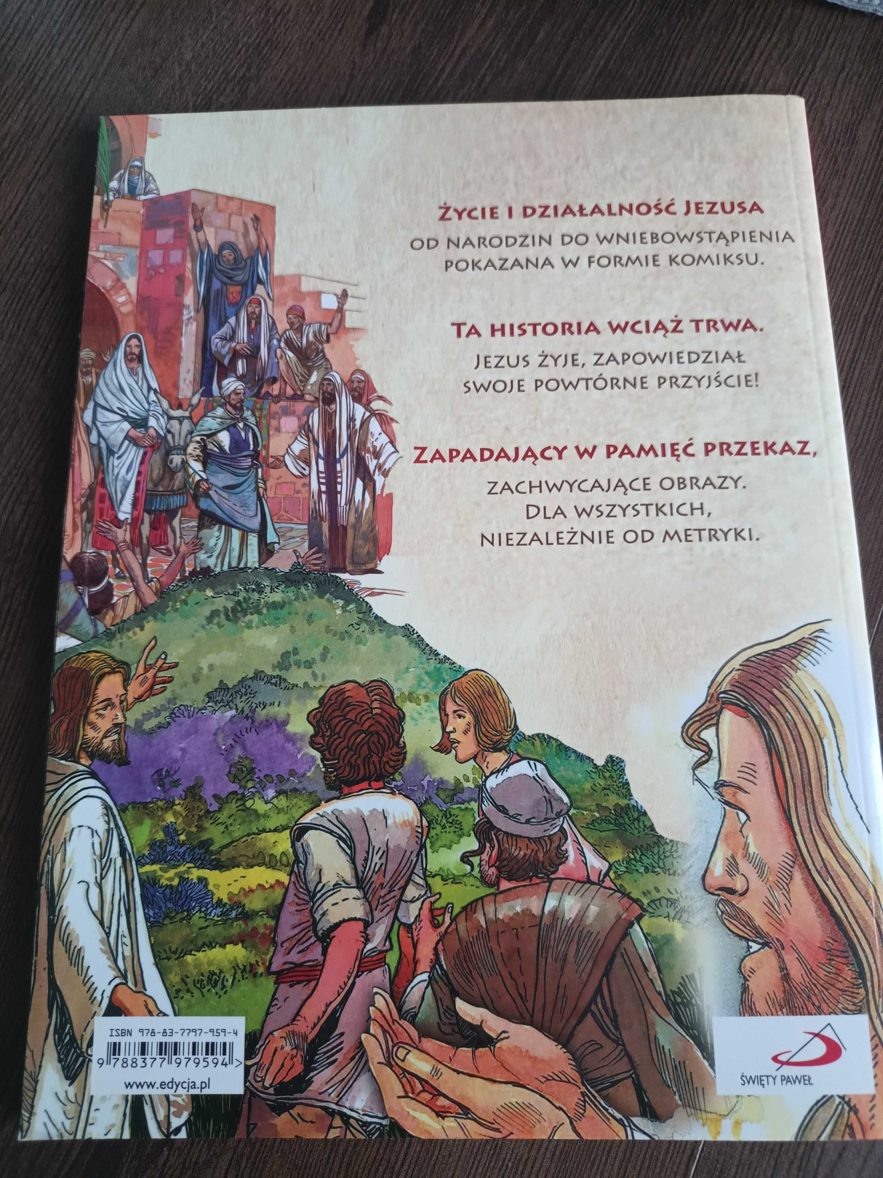 Życie Jezusa. Biblia w komiksie