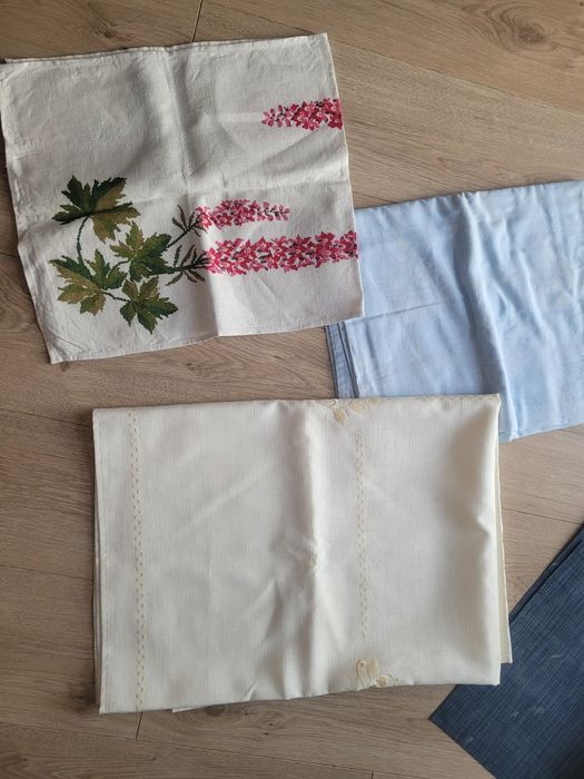 2x OBRUS nowe + serweta + 6xpodkładki GRATIS