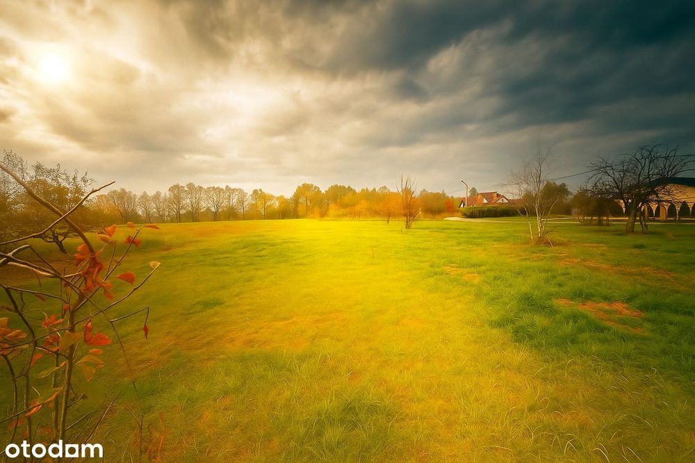 Piękna zielona DZIAŁKA BUDOWLANA pod Otwockiem, 40 minut do Warszawy!