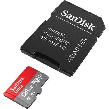 SanDisk Ultra micro + SDXCSD Adapter 120MB/s UHS-I 128GB OUTLET