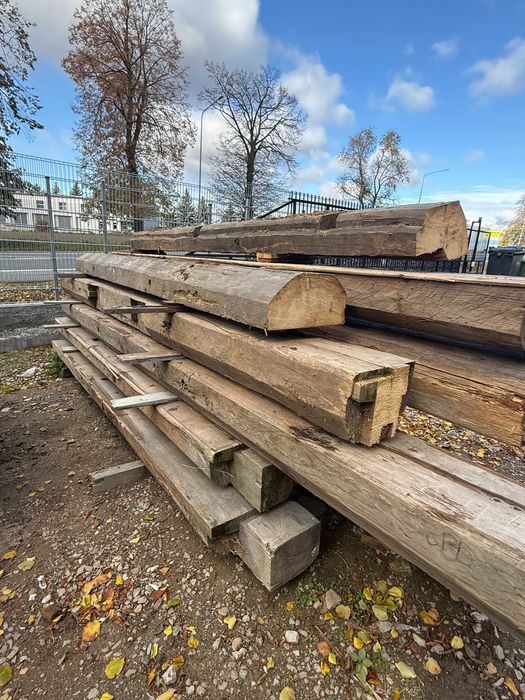 Stare BALE DREWNIANE z rozbiórki