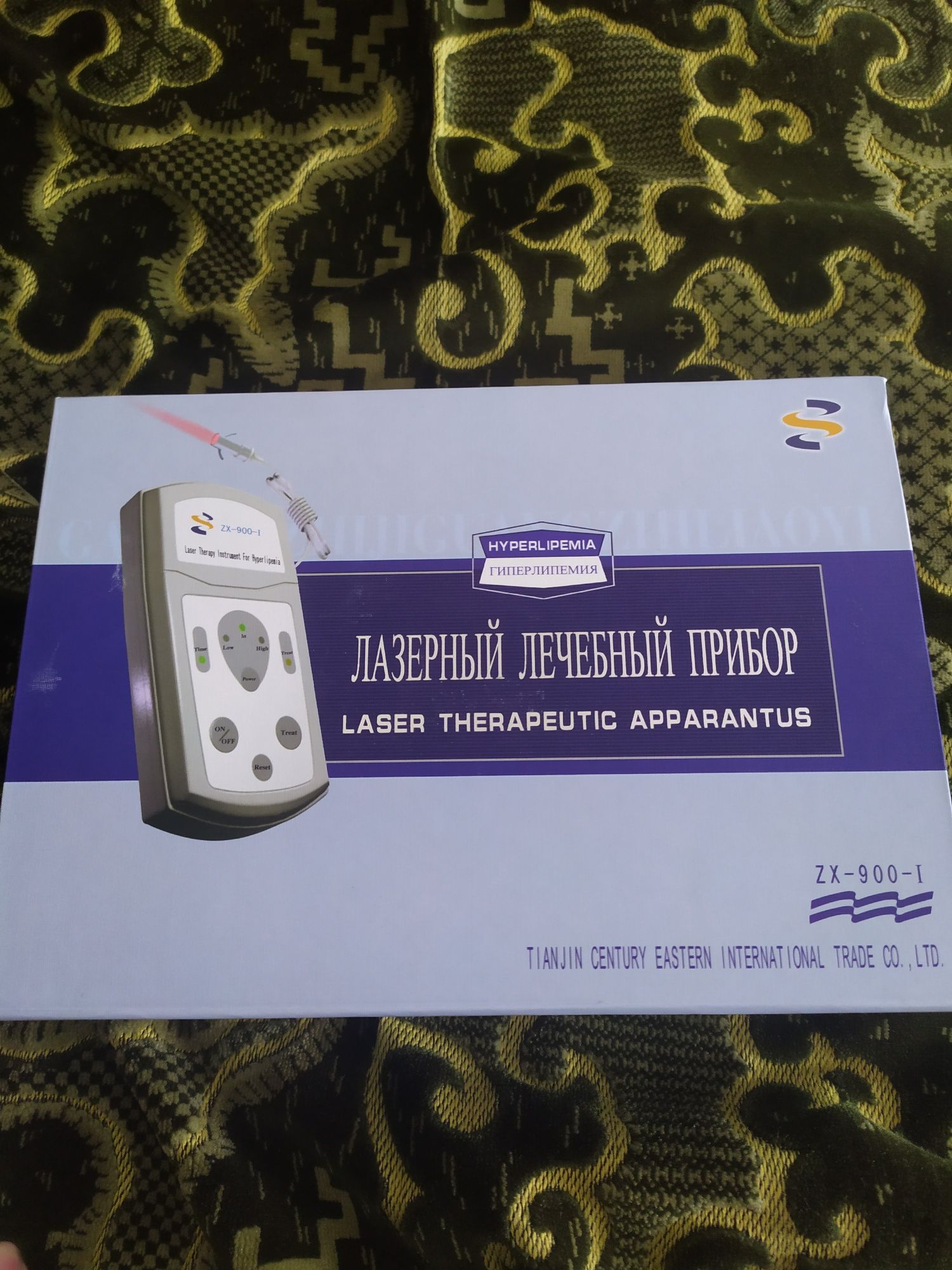 Лазерний лікувальний пристрій ZX-900-I. Для носоглотки