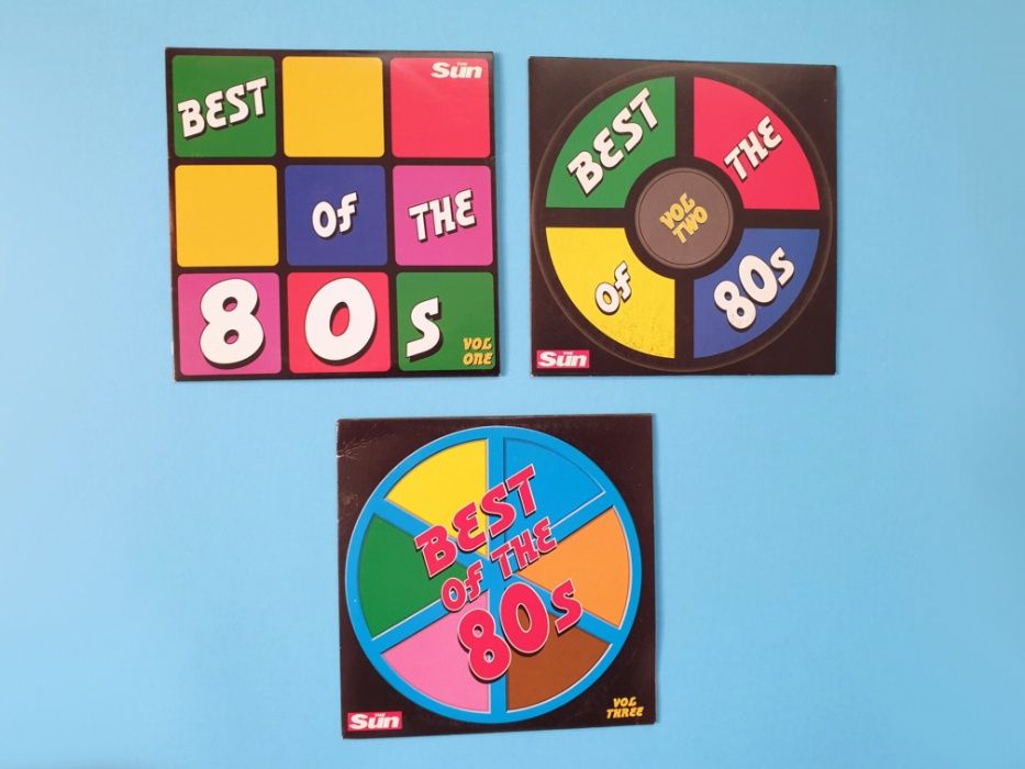 Conj. 3 CDs "Best of The 80s"