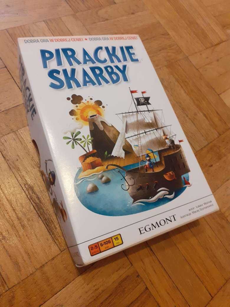 Pirackie skarby - gra planszowa KOMPLETNA rodzinna