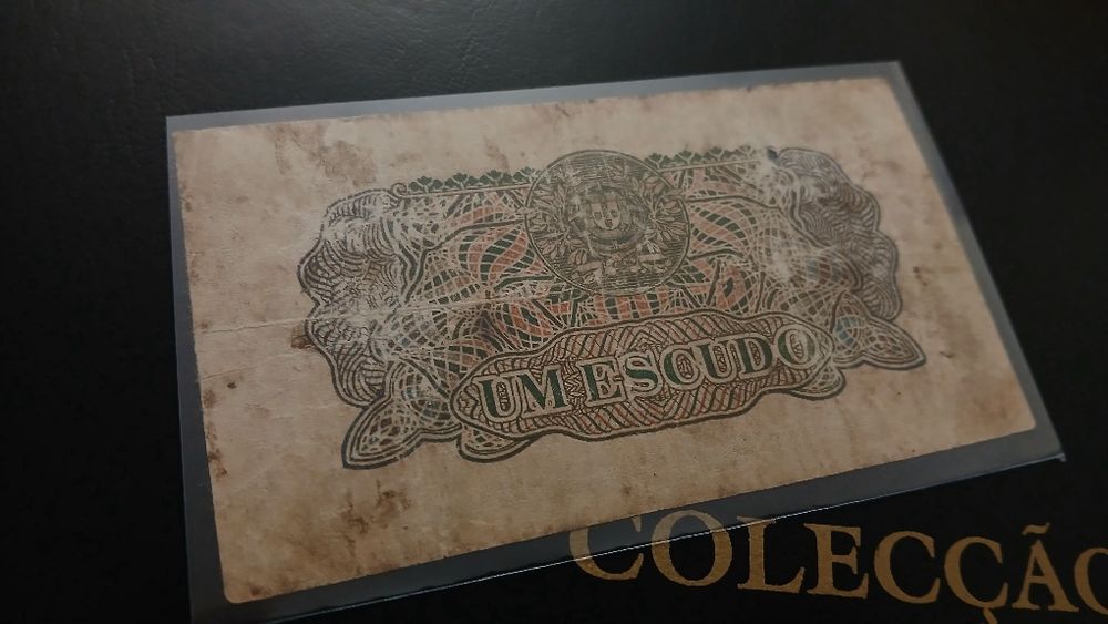 Nota de Moçambique 1 Escudo de 1944