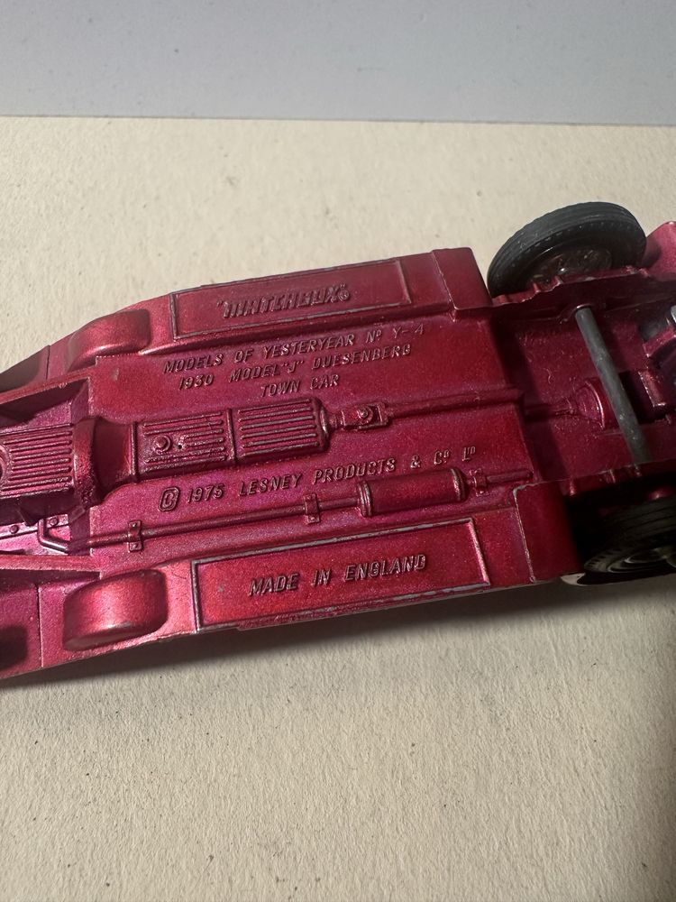 Miniatura da Matchbox de 1975