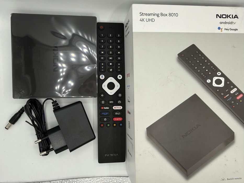 Odtwarzacz multimedialny Nokia Box 8010 4K Android TV HDMI 4GB+32GB