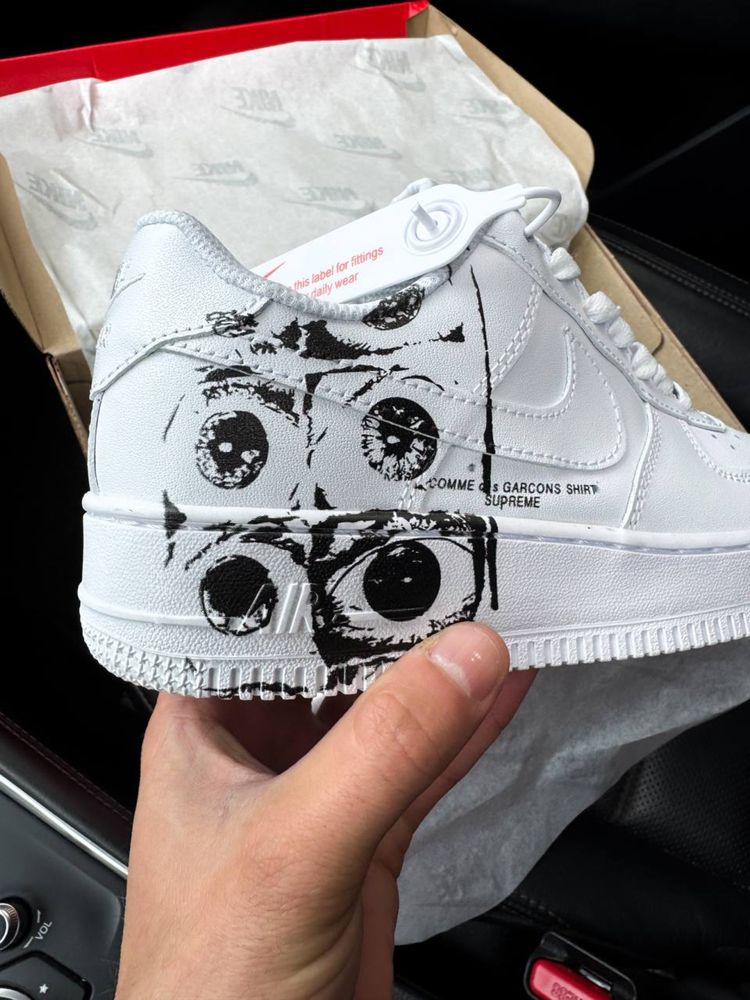 36-46 р кросівки Nike Air Force 1 Low х Comme des Garçons Supreme