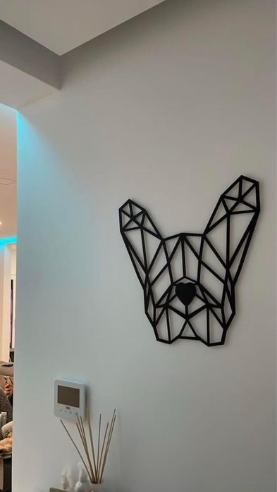 Peça decoracao Buldogue frances