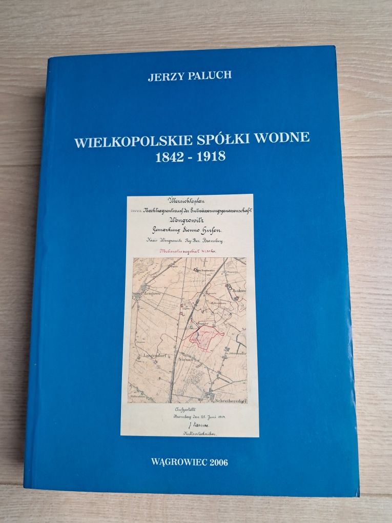 Wielkopolskie Spółki Wodne 1842 - 1918 Jerzy Paluch