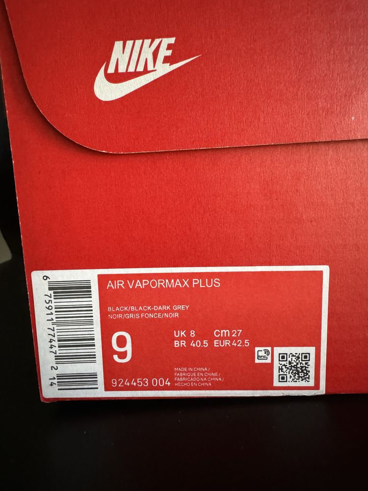 Nowe buty Nike Air Vapormax Plus rozmiar 42,5 Air Max Plus TN Jordan