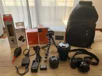 Equipamento fotográfico Sony