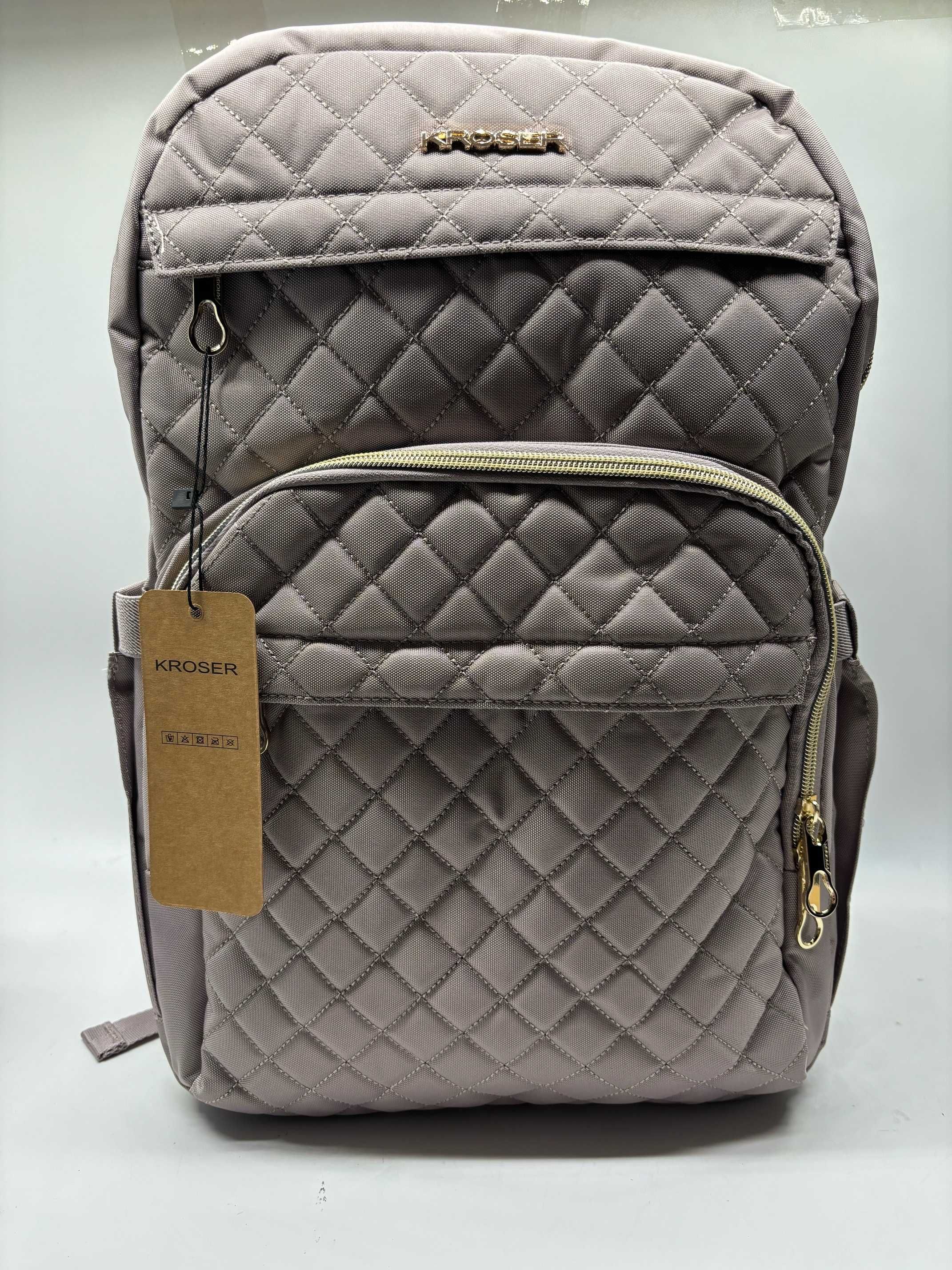 NOWY Stylowy plecak na laptopa Kroser Dusty Pink