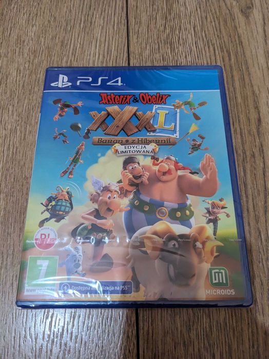 Asterix & Obelix XXXL Baran z Hibernii EDYCJA LIMITOWANA PS4 PL nowa