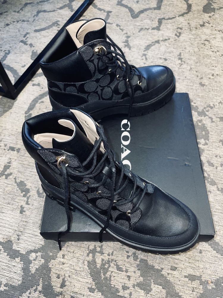 Черевики  Coach Royce Bootie In Signature Canvas