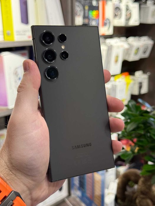 Samsung Galaxy S24 Ultra 12/256 Black б/у, гарний стан, європа!