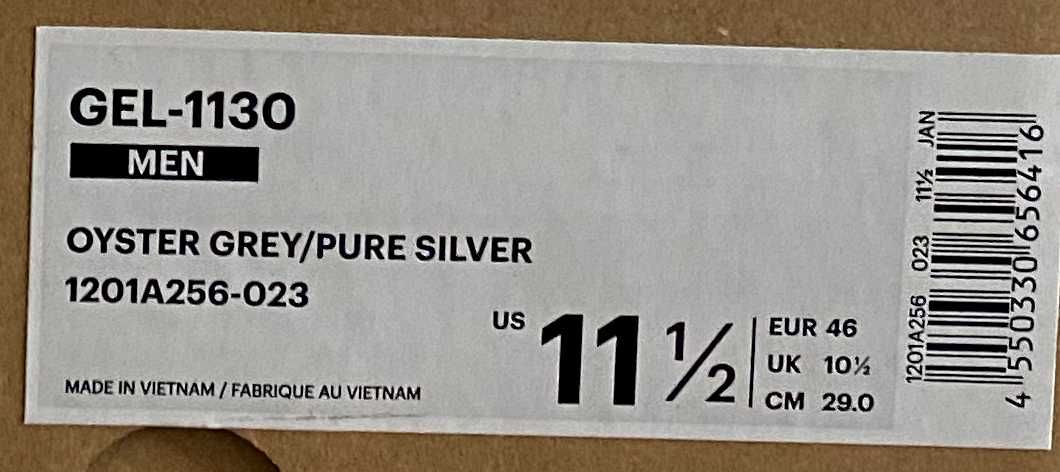 Asics Gel-1130 Pure Silver