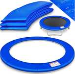 Osłona sprężyn krawędzi do trampoliny 427cm 14FT niebieska 500D PVC UV