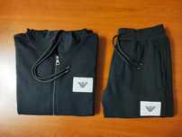 Emporio Armani EA7 Nowy Dres Męski Komplet Bluza + Spodnie Bawełna M/L