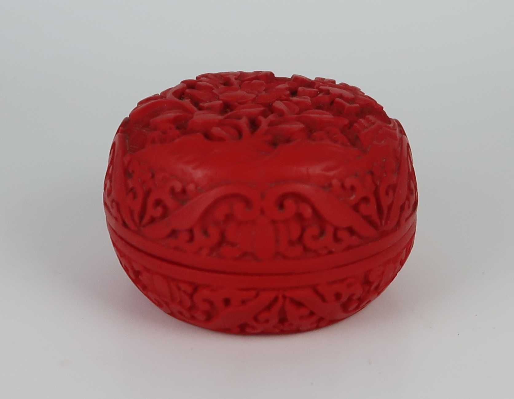 Caixa lacada Cinnabar 7.5 cm