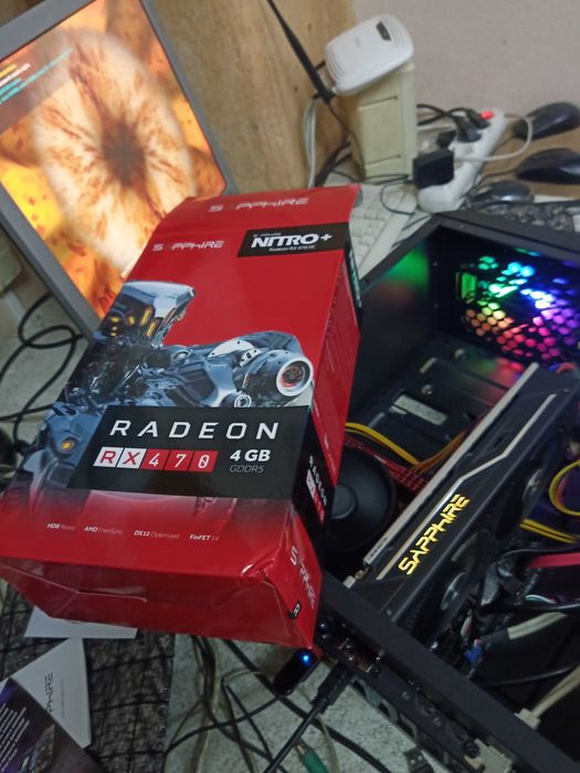 Видеокарта Sapphire RX 470 4Gb