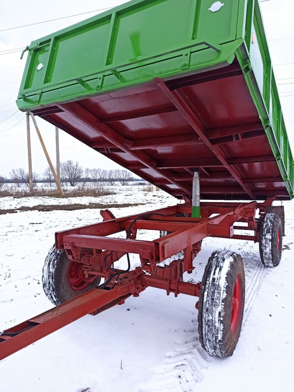 Продам тракторий причіп 2 ПТС 4 з документами