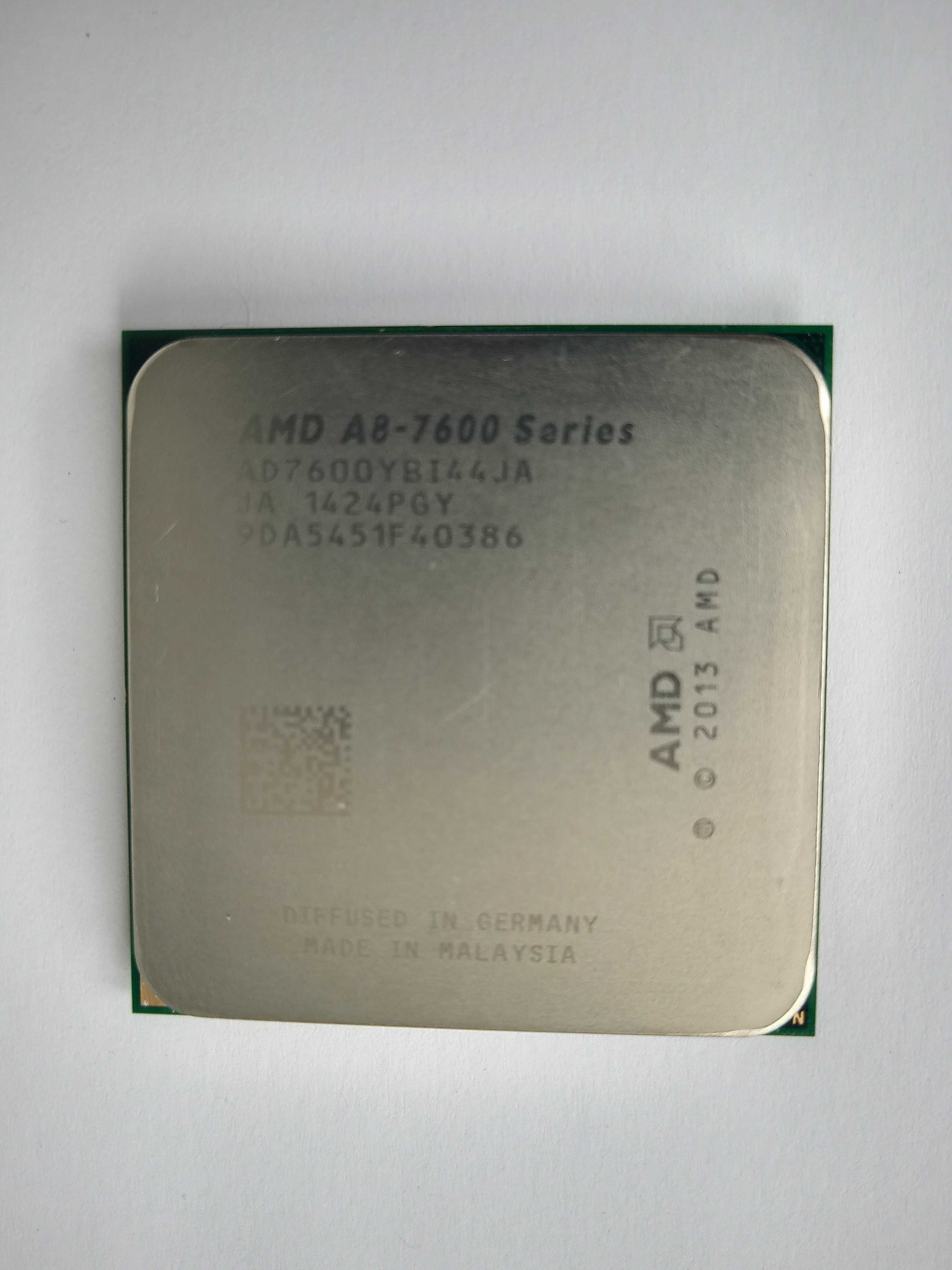 Процесор AMD A8-7600. 3.1-3.8 GHz. 4 - Ядер/4-потоків Б/В