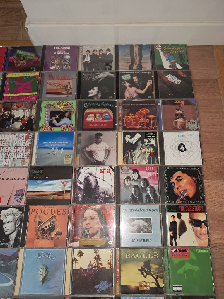 Lote CDs Beatles U2 Pink Floyd Bowie Dylan Springteen Clássica  +400